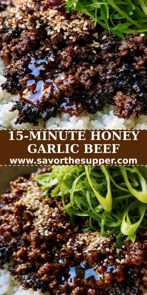 Ground Beef Bowl Recipes: Crispy Honey Garlic Beef with Jasmine Rice 4 A rustic ceramic bowl filled with fluffy jasmine rice and crispy honey garlic beef, garnished with neon-green scallions and sesame seeds. (ground beef bowl recipes)