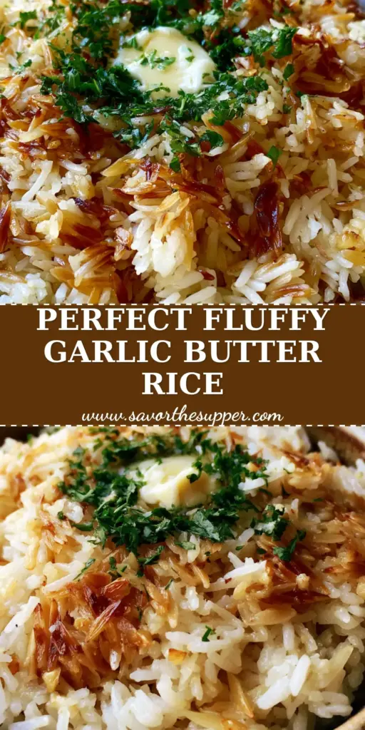 Rice Pilaf Recipe: The Ultimate Garlic Butter and Toasted Orzo Side Dish 4 A rustic ceramic bowl of steaming garlic butter rice pilaf with toasted orzo and fresh parsley (rice pilaf recipe)